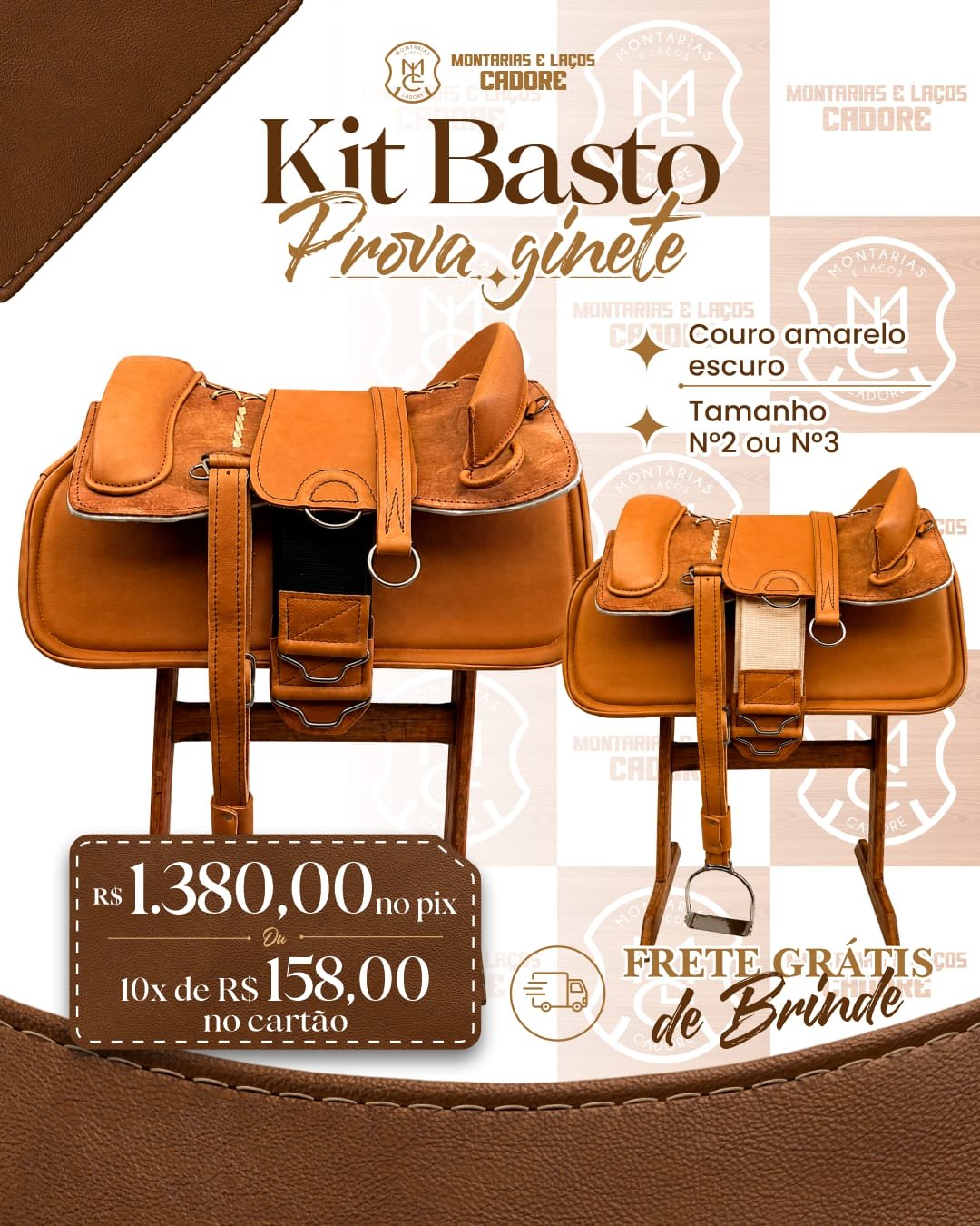 Kit Basto Prova Ginete