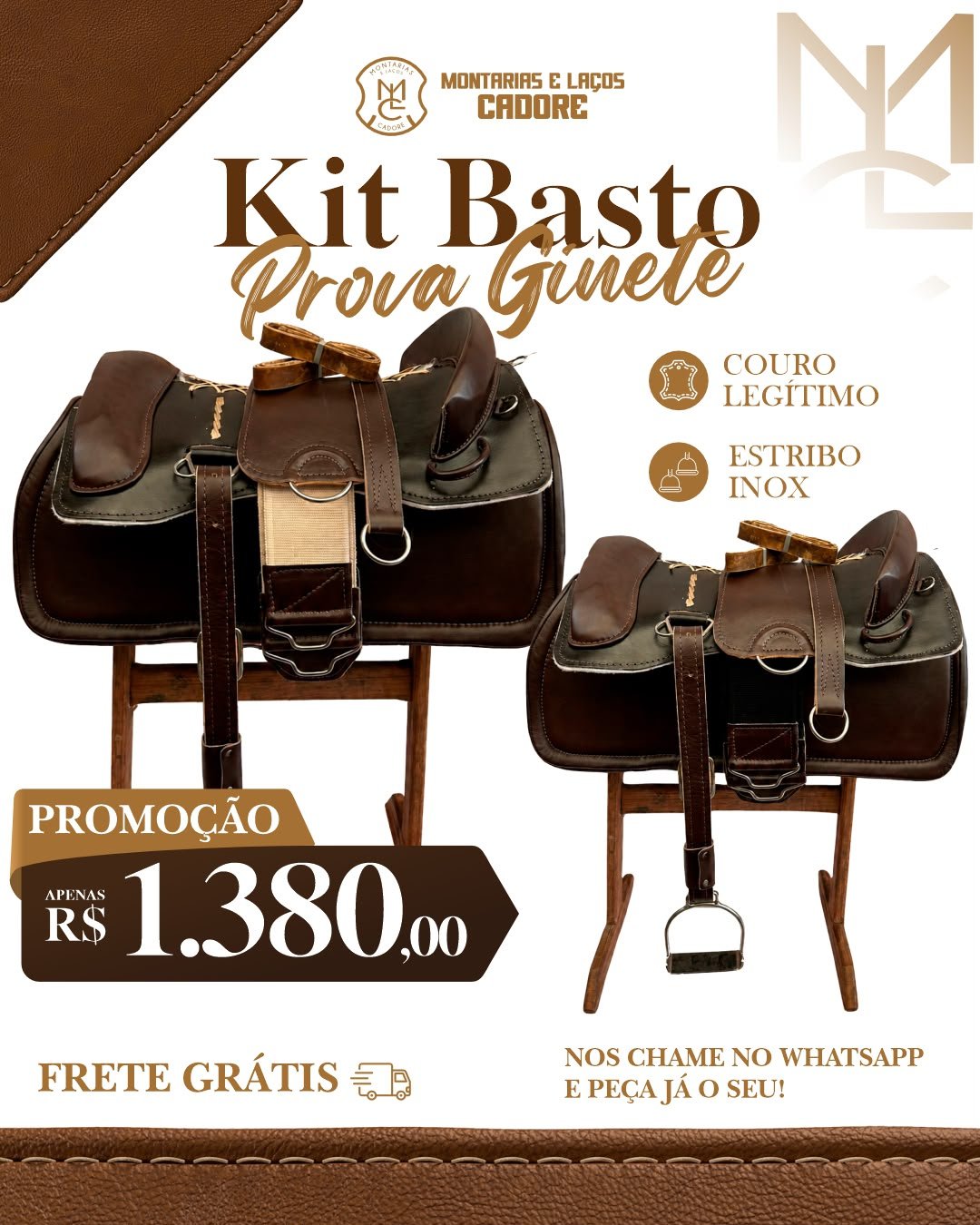 Kit Basto Prova Ginete