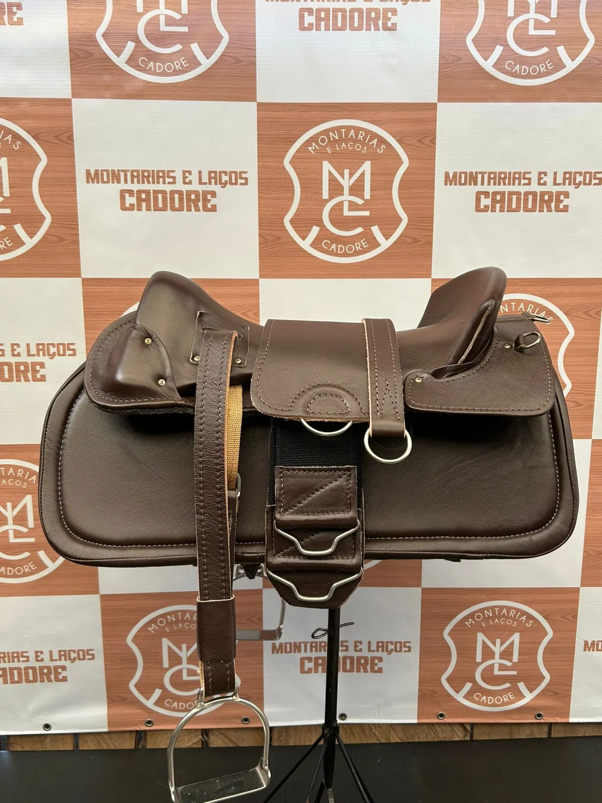 Kit Sela Freio de Ouro para cavalo