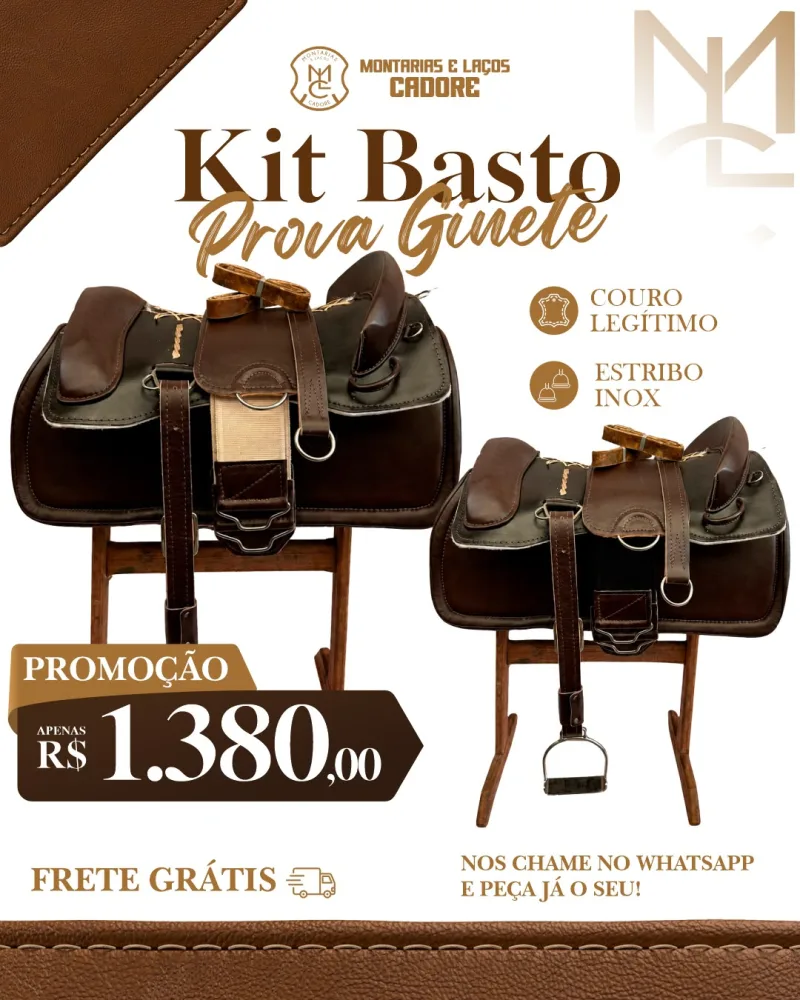 Kit Basto Prova Ginete
