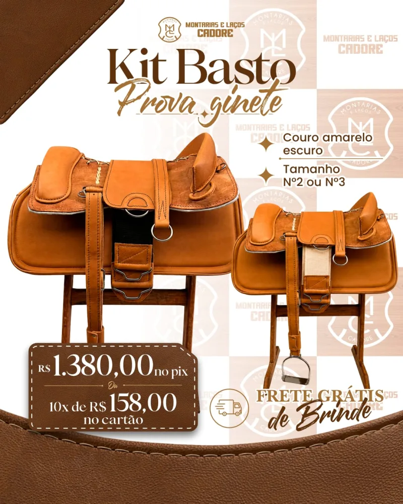 Kit Basto Prova Ginete