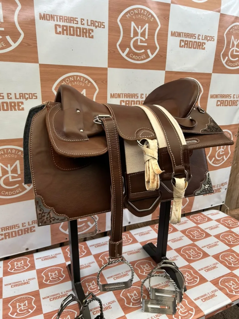 Kit Sela Freio de Ouro Ginete