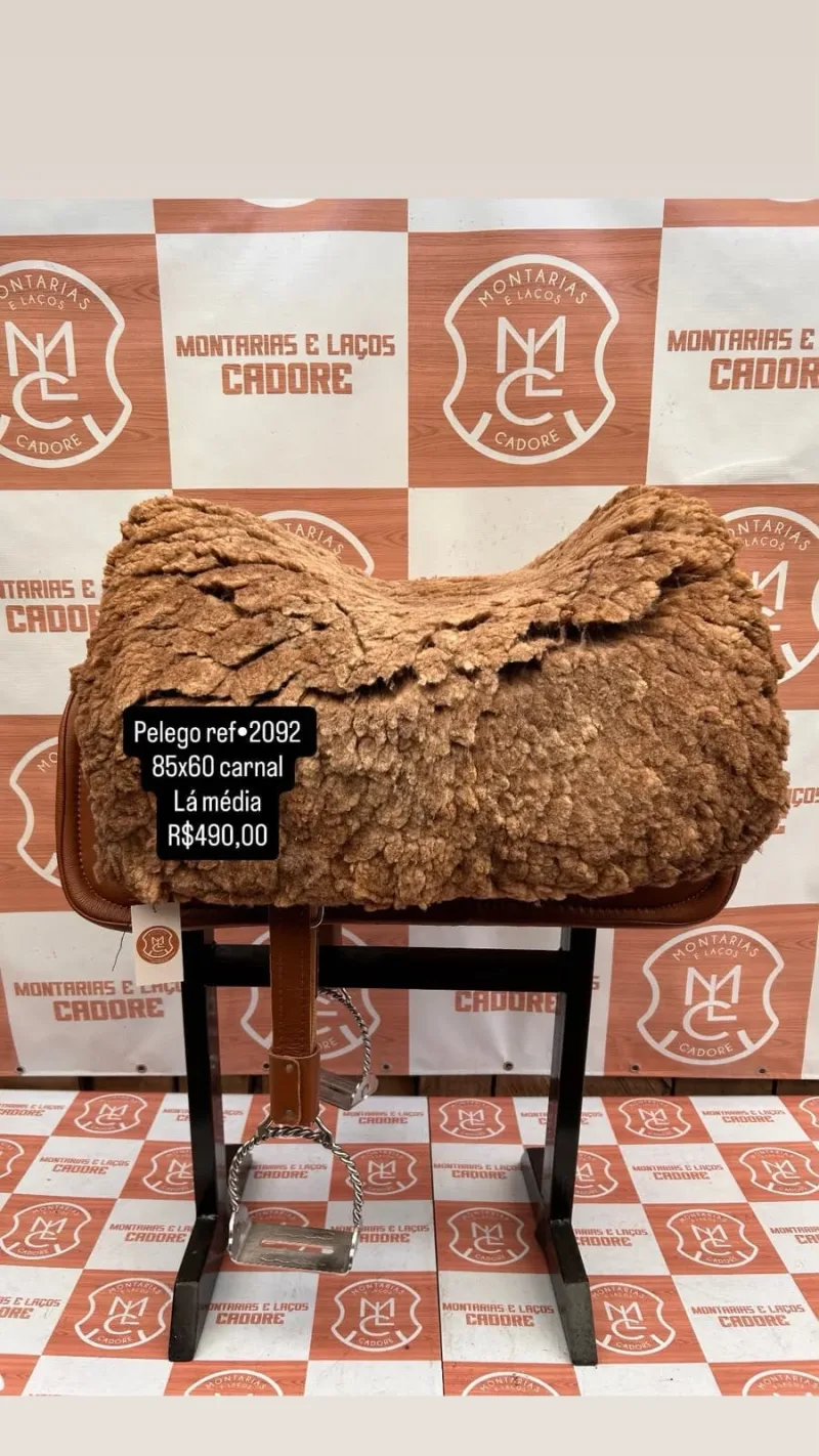 Pelego de Lã para cavalo