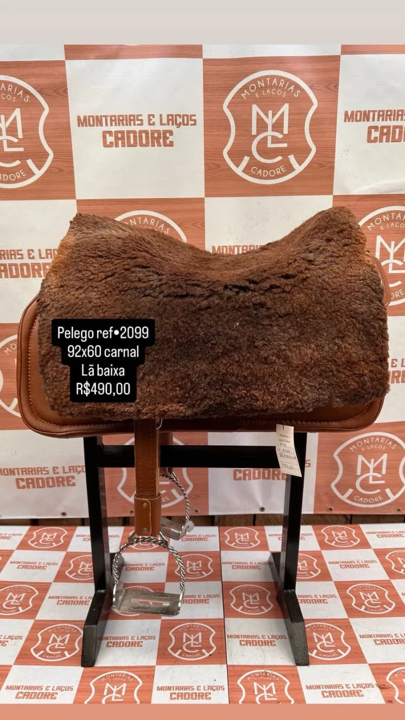 Pelego de Lã para cavalo
