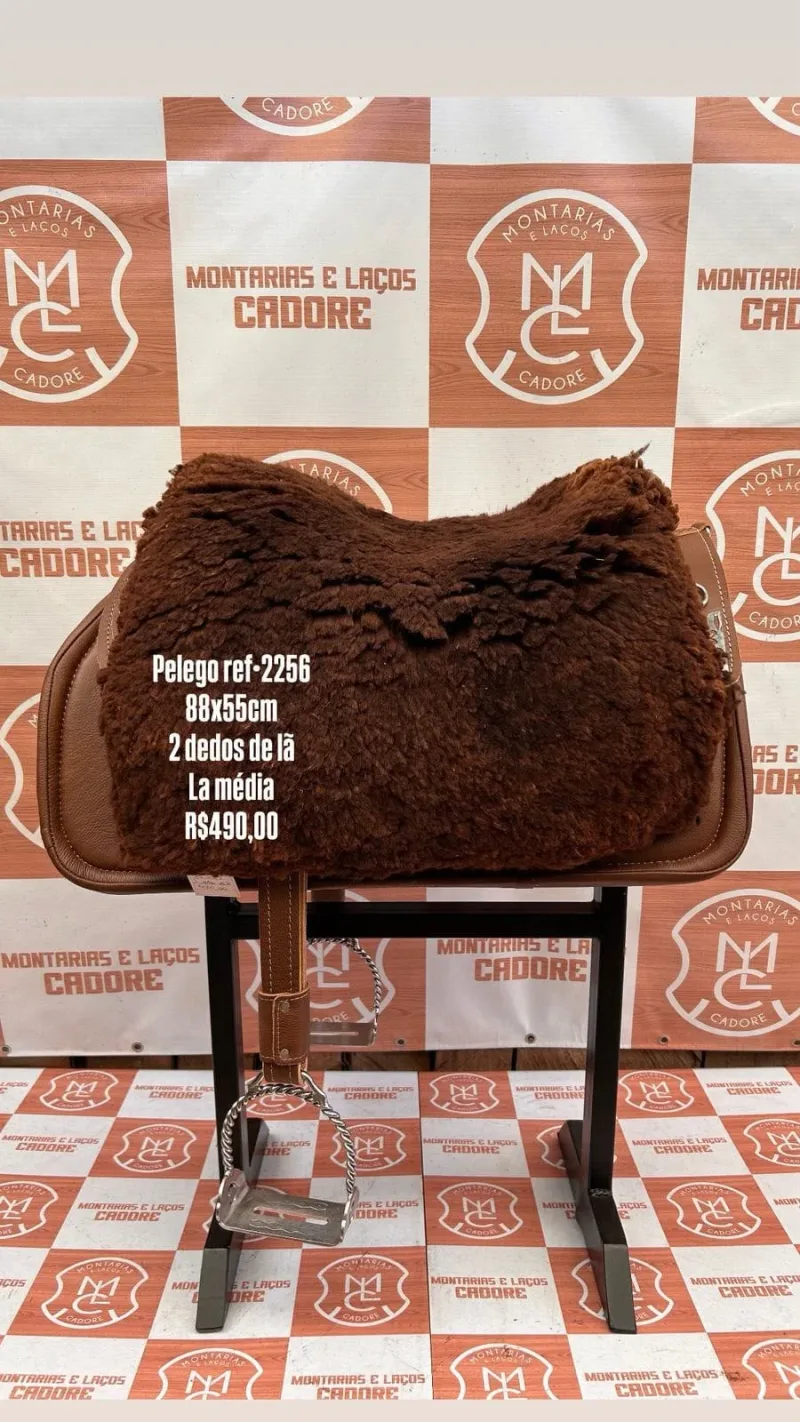 Pelego de Lã para cavalo