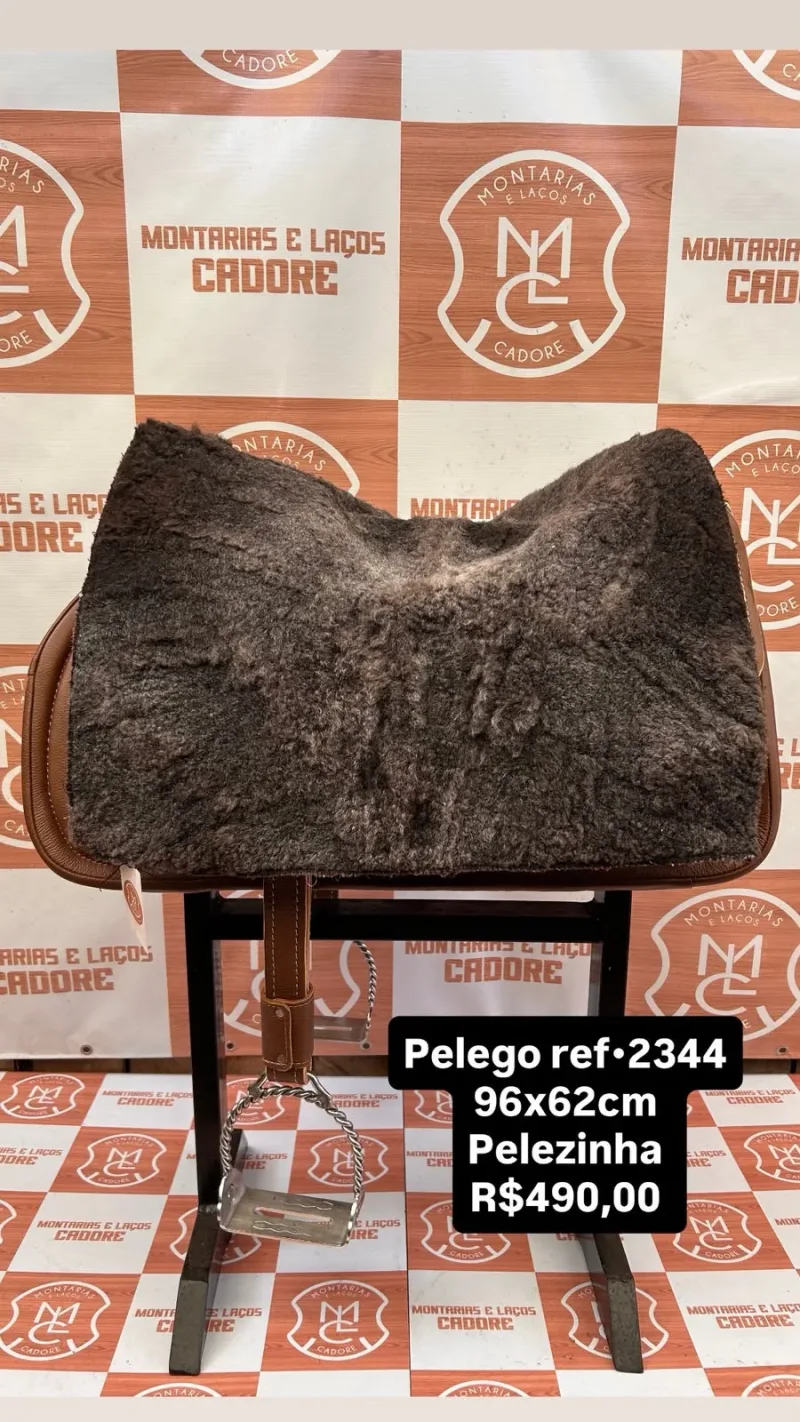 Pelego de Lã para cavalo