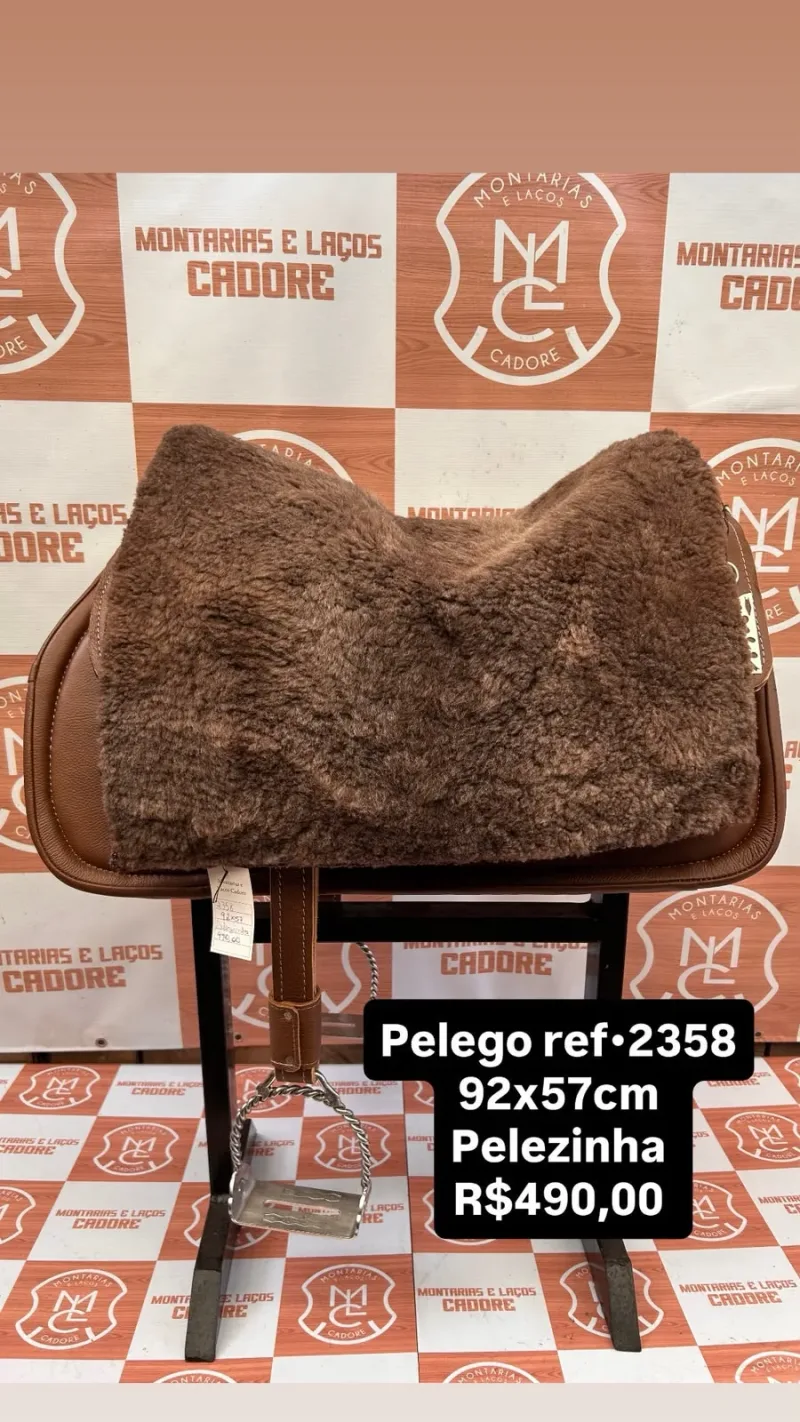 Pelego de Lã para cavalo