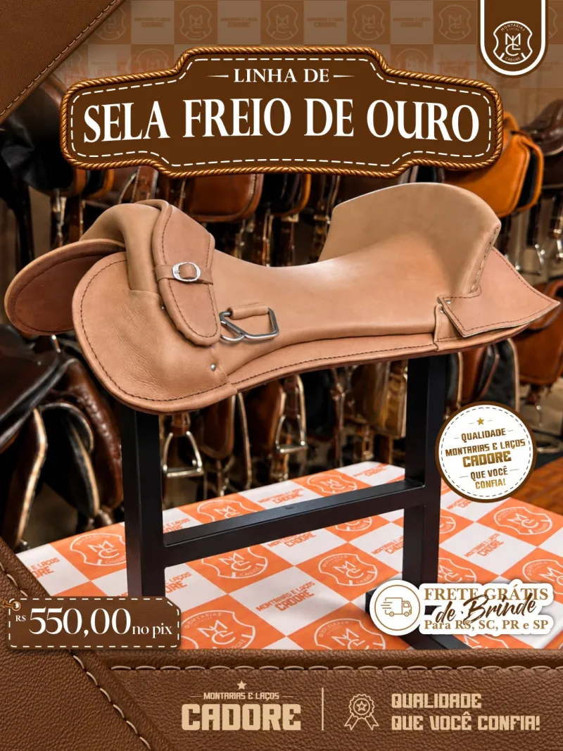Sela Freio de Ouro