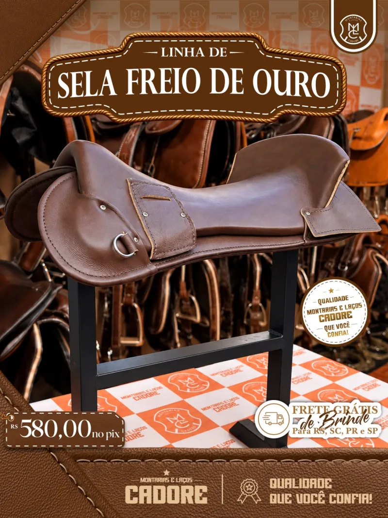 Sela Freio de Ouro