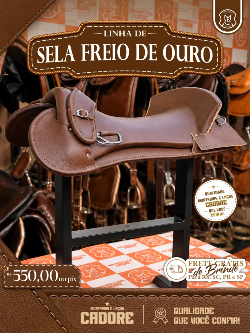 Sela Freio de Ouro