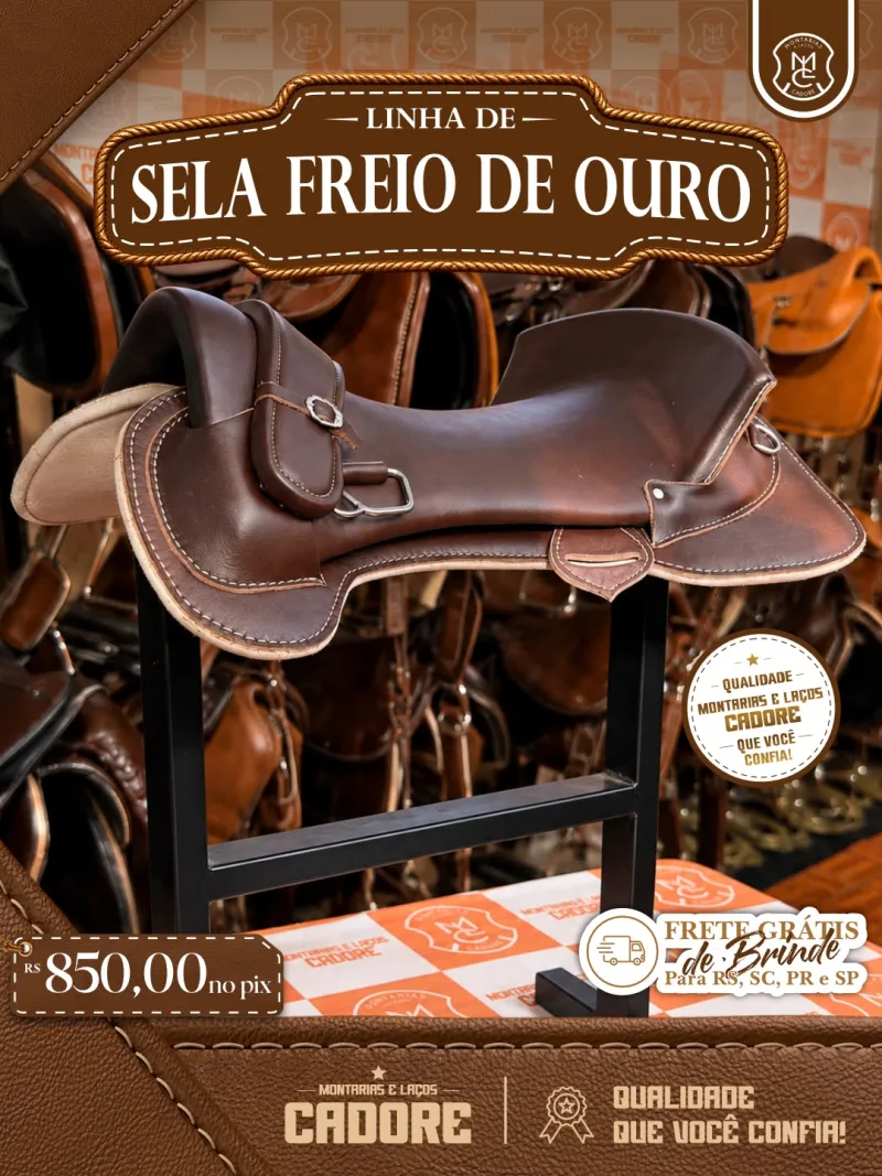 Sela Freio de Ouro