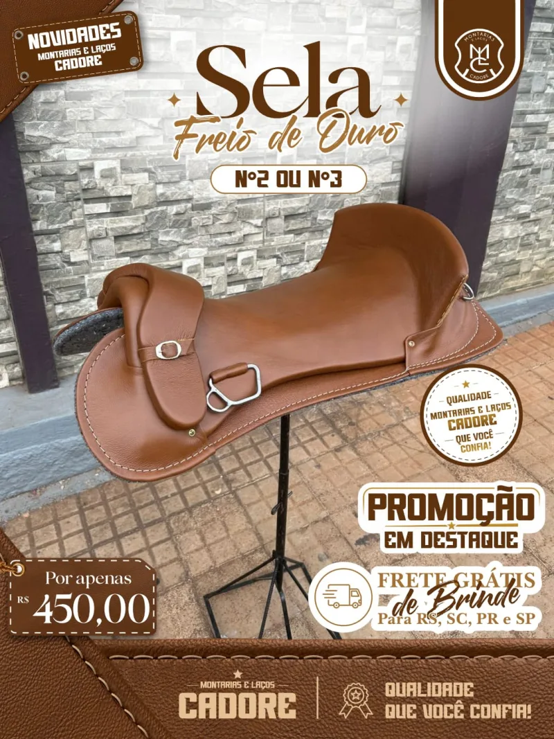 Sela Freio de Ouro