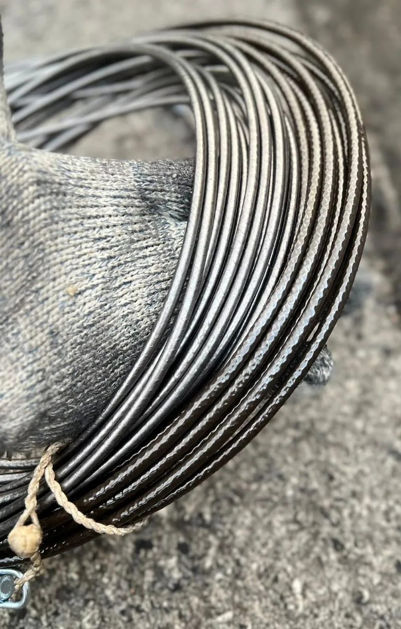 Detalhe do Laço Sintético enrolado