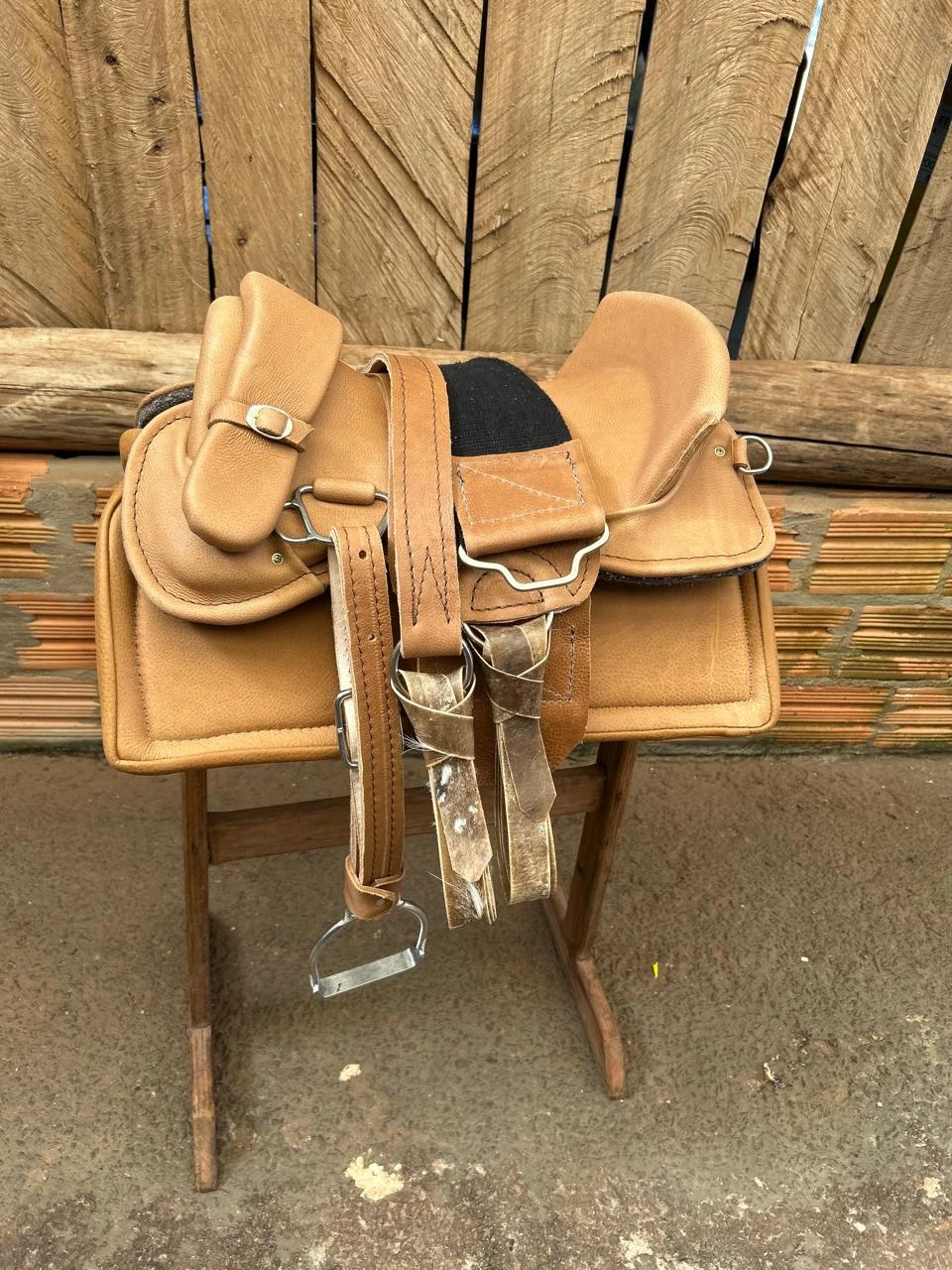 Kit Sela Infantil para cavalo